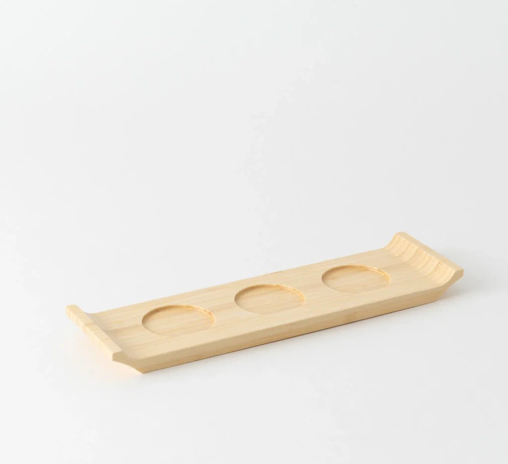 Plateau présentation en bambou
