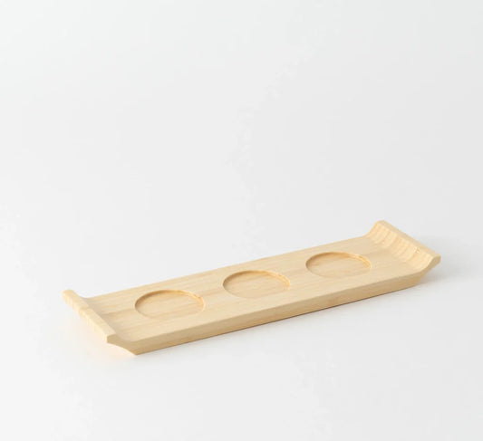 Plateau présentation en bambou