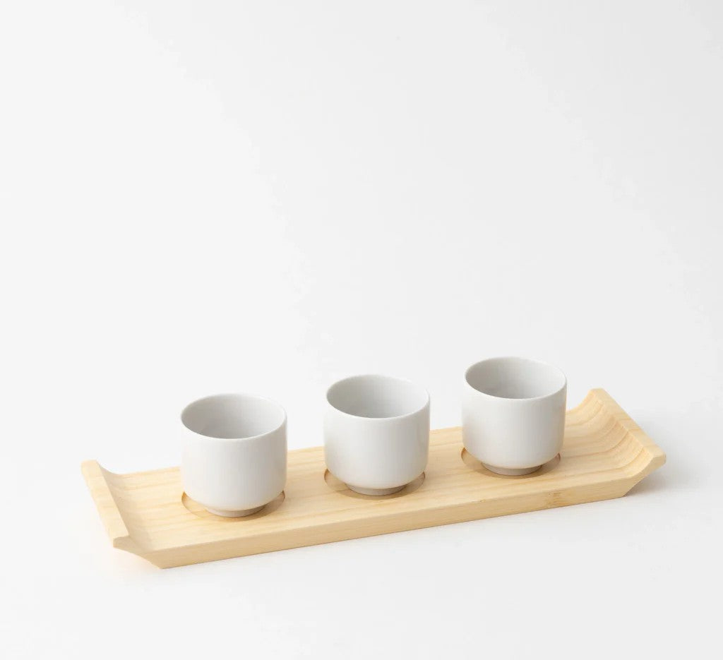 Plateau présentation en bambou