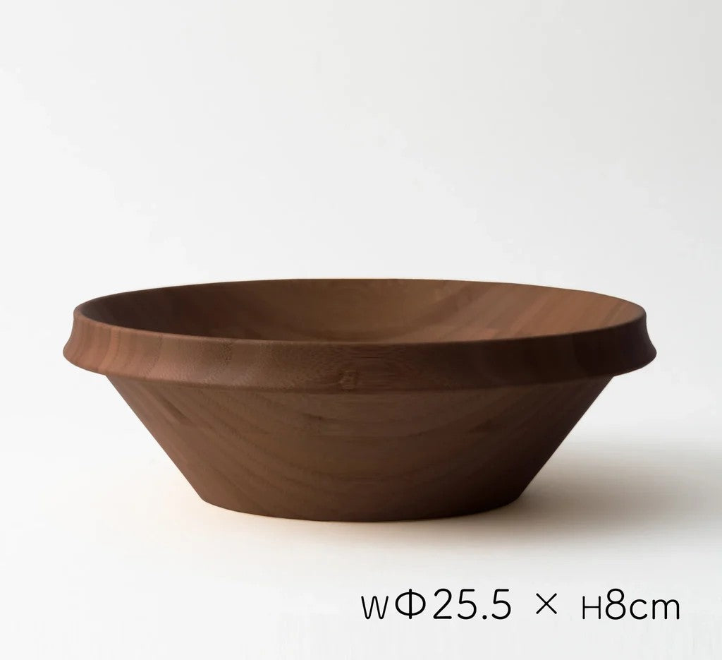 Saladier en bambou Brown